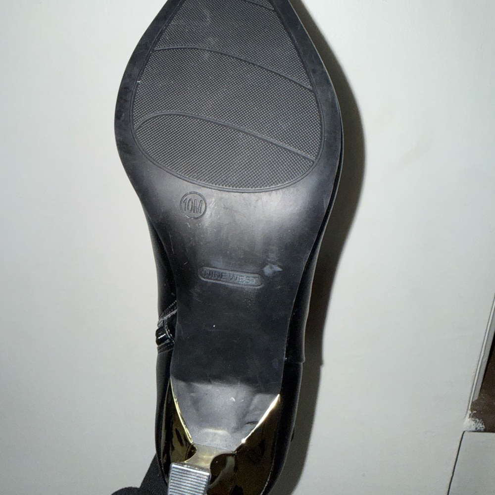 Ninewest Narend Pointy Toe Stiletto Dress Bootie Size 10 - Picture 8 of 10